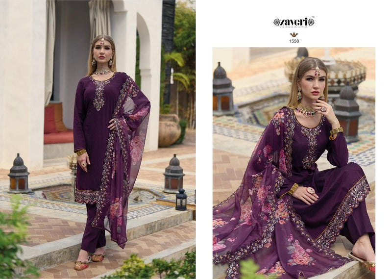 Zaveri Woman Beauty Sabway Viscose Silk Heavy Embroidery Work Heavy Designer Partywear Kurti