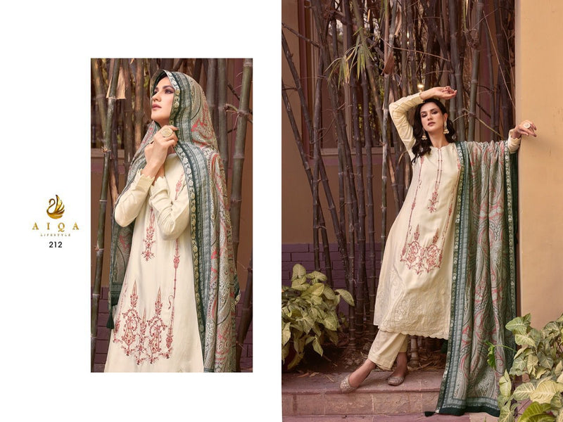Aiqa Lifestyle Safinaz Silk With Beautiful Work Stylish Designer Party Wear Salwar Kameez