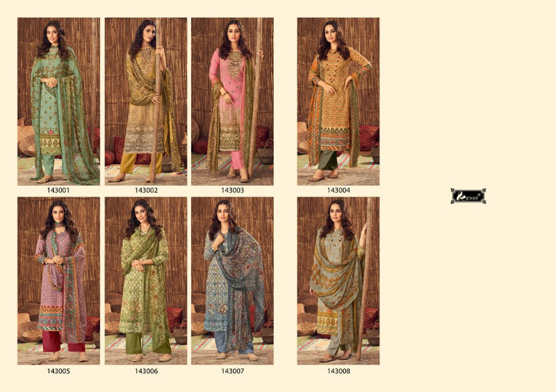 Kesar Sahin Pasmina  With Fancy Work Stylish Designer  Casual Wear Salwar Kameez