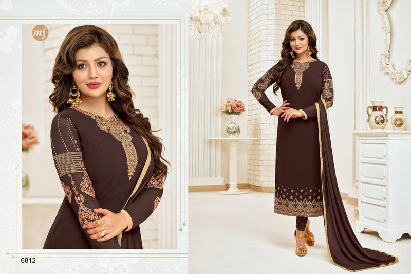 Mf Saira Vol 2 Georgette With Heavy Embroidery Work Stylish Designer Festive Wear Fancy Salwar Kameez