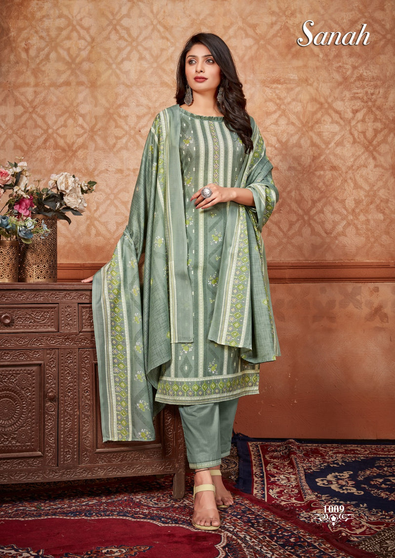 Skt Suits Sanah Cotton Digital Khadi Printed Designer Salwar Kameez