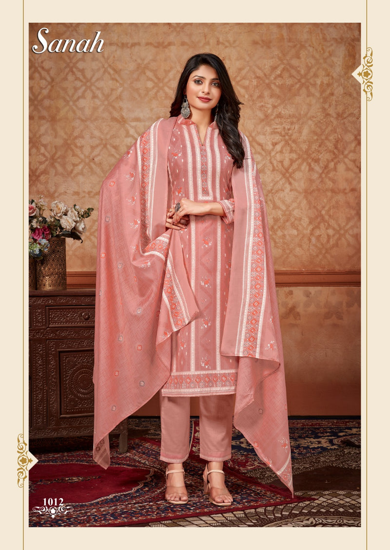 Skt Suits Sanah Cotton Digital Khadi Printed Designer Salwar Kameez