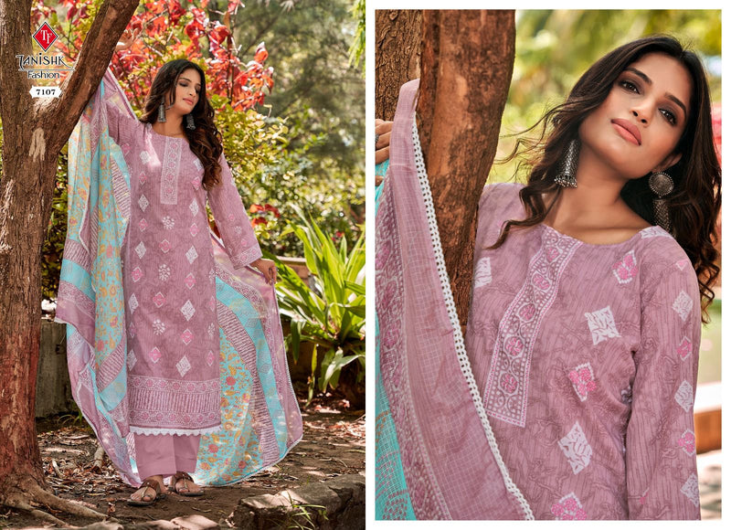 Tanishk Fashion Sanah Pure Cotton Batik Printed Designer Salwar Kameez