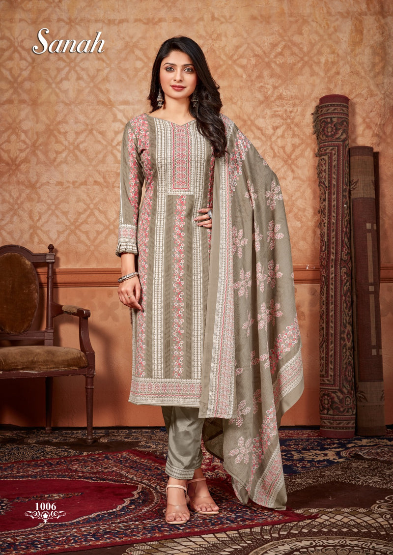 Skt Suits Sanah Cotton Digital Khadi Printed Designer Salwar Kameez