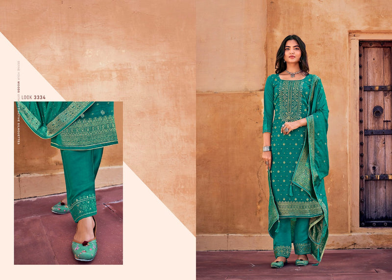 Rangoon Sanaya Dola Silk Designer Party Wear Ready Made Salwar Kameez With Beautiful Embroidery
