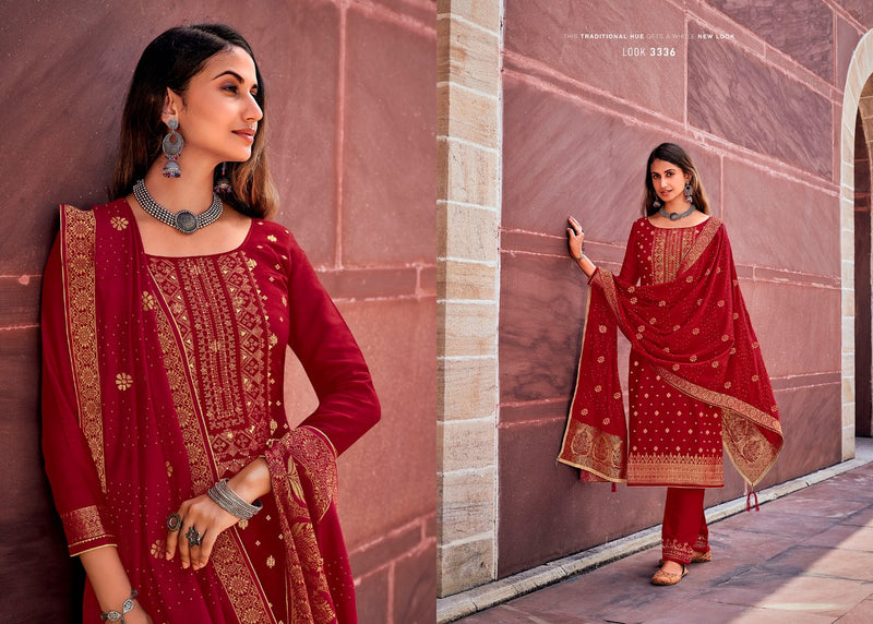 Rangoon Sanaya Dola Silk Designer Party Wear Ready Made Salwar Kameez With Beautiful Embroidery