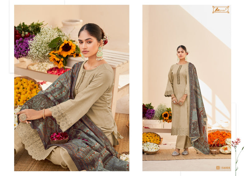 Kesar Sara Pure Jaam Cotton Neck Daman Sleeves Work Fancy Designer Salwar Kameez