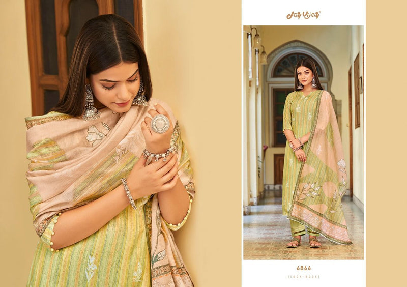 Jay Vijay Sarana Pure Moga Silk Digital Print With Handwork Designer Party Wear Salwar Kameez