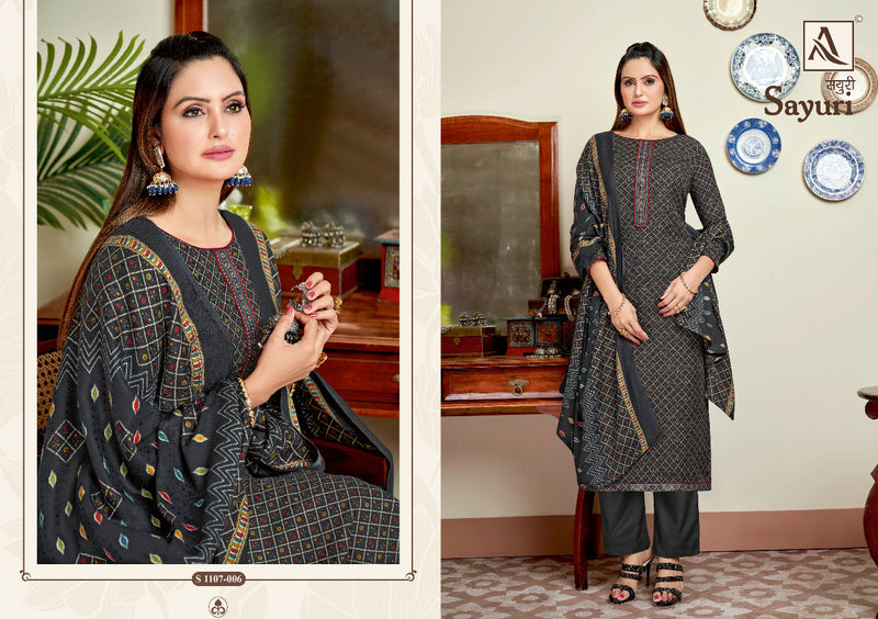 Alok Suit Sayuri Pashmina With Fancy Work Stylish Designer Festive Wear Salwar Kameez