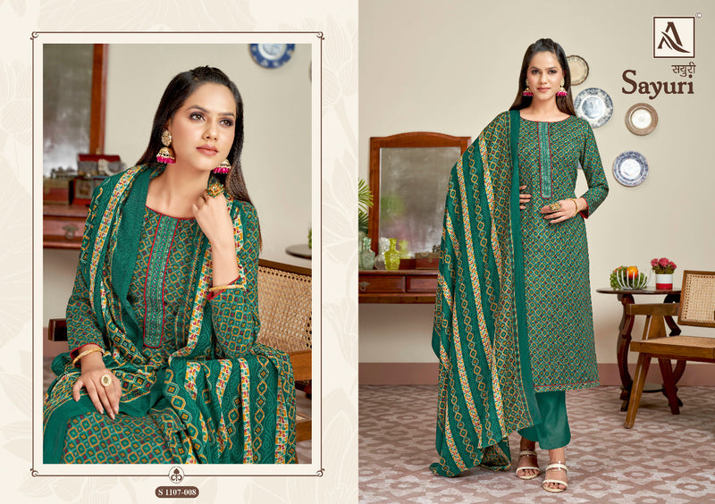 Alok Suit Sayuri Pashmina With Fancy Work Stylish Designer Festive Wear Salwar Kameez