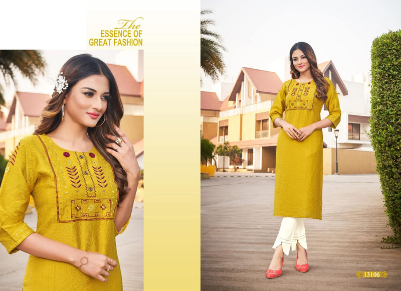 Kalaroop Kajree Fashion Score Rayon Fancy Stytlish Party Wear Kurtis