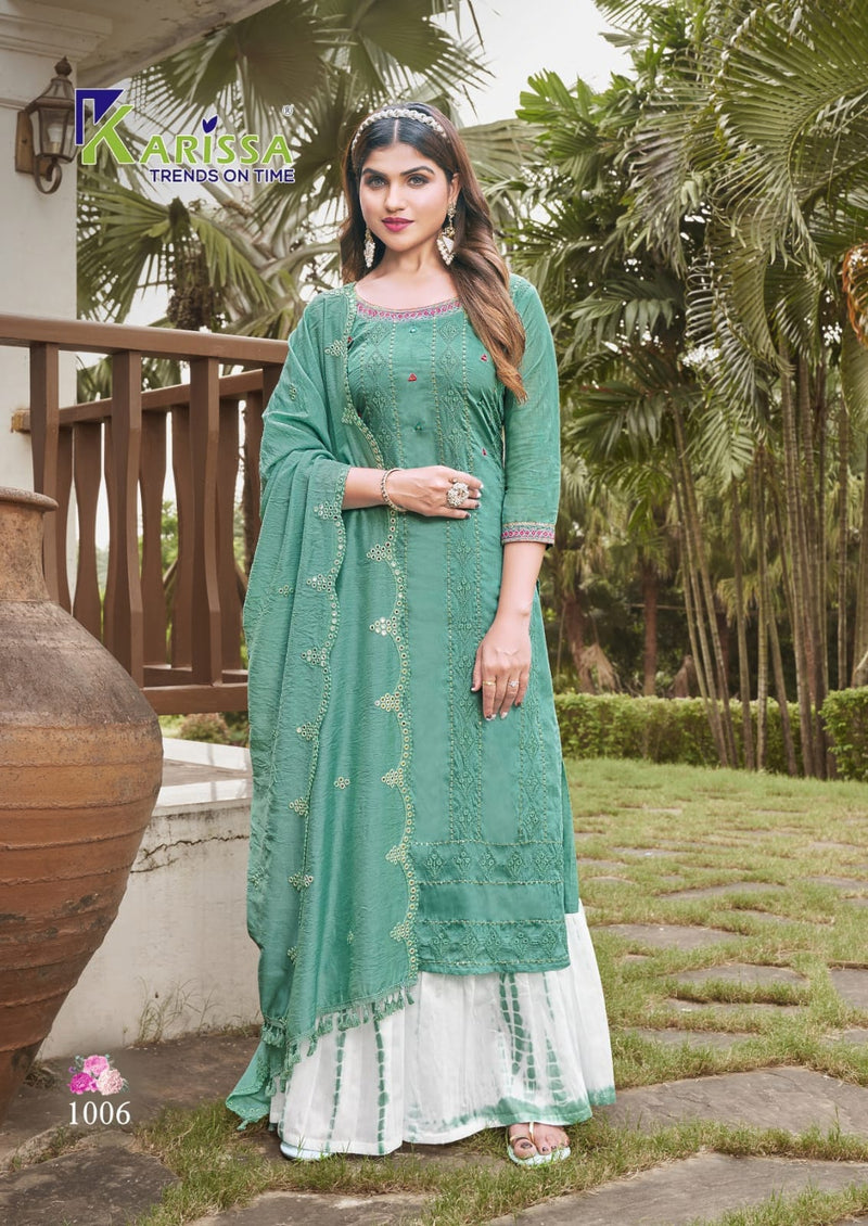 Karissa Shagun Viscose With Heavy Fancy Beautiful Work Stylish Designer Casual Look Kurti