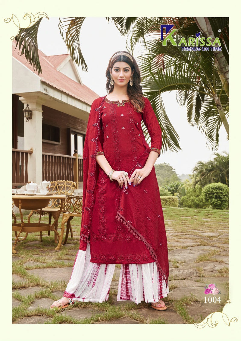Karissa Shagun Viscose With Heavy Fancy Beautiful Work Stylish Designer Casual Look Kurti