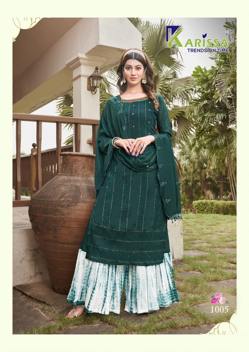 Karissa Shagun Viscose With Heavy Fancy Beautiful Work Stylish Designer Casual Look Kurti