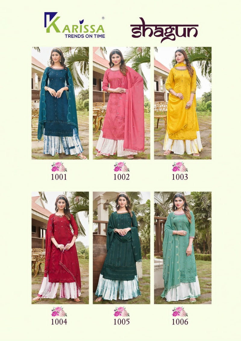Karissa Shagun Viscose With Heavy Fancy Beautiful Work Stylish Designer Casual Look Kurti