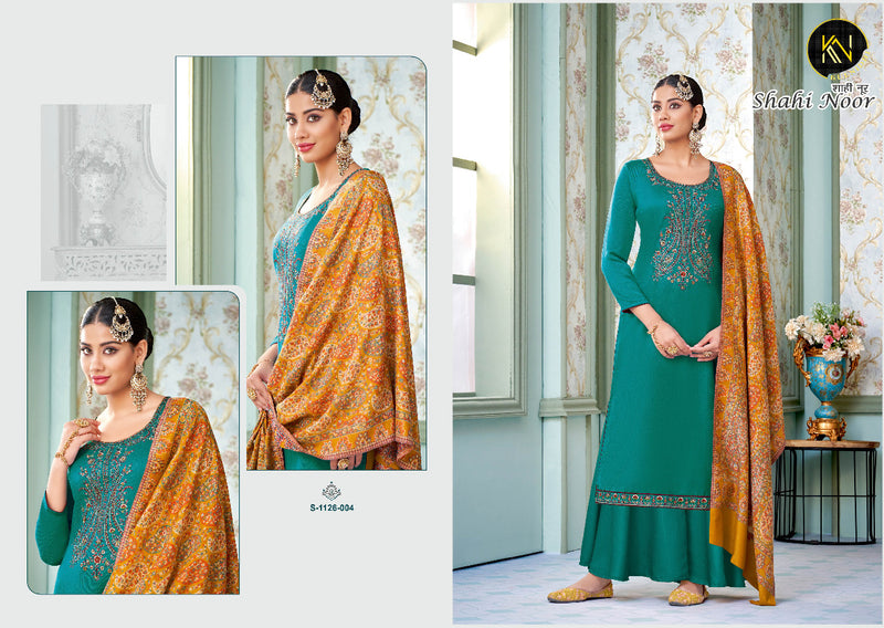 Alok Suit Shahi Noor Pashmina With Heavy Embroidery Work Stylish Designer Casual Wear Salwar Kameez