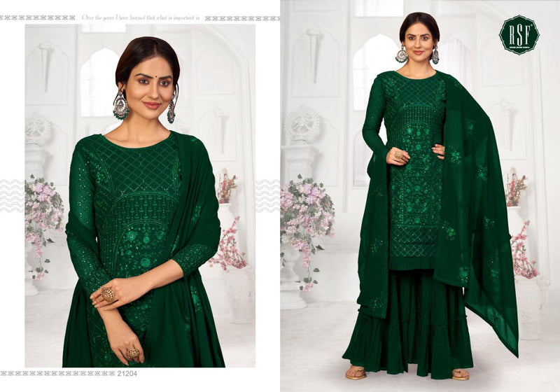 Rsf Shahin Faux Geogette Party Wear Salwar Suit