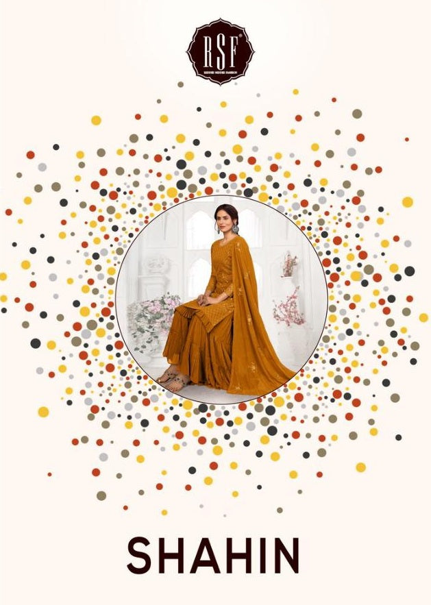 Rsf Shahin Faux Geogette Party Wear Salwar Suit