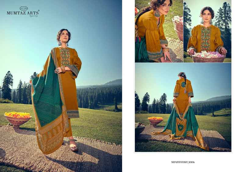 Mumtaz Arts Shahtoosh Lawn Cotton  Party Wear Salwar Suits With Beautiful Embroidery & Digital Prints