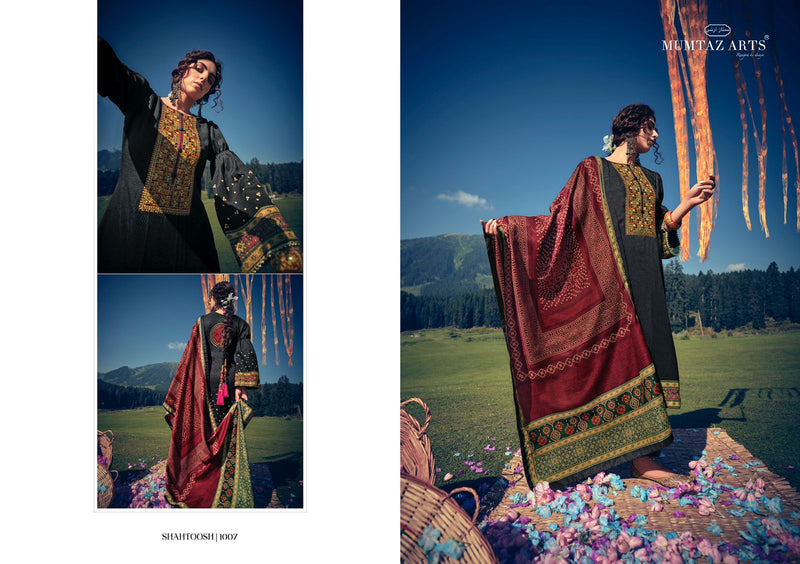 Mumtaz Arts Shahtoosh Lawn Cotton  Party Wear Salwar Suits With Beautiful Embroidery & Digital Prints