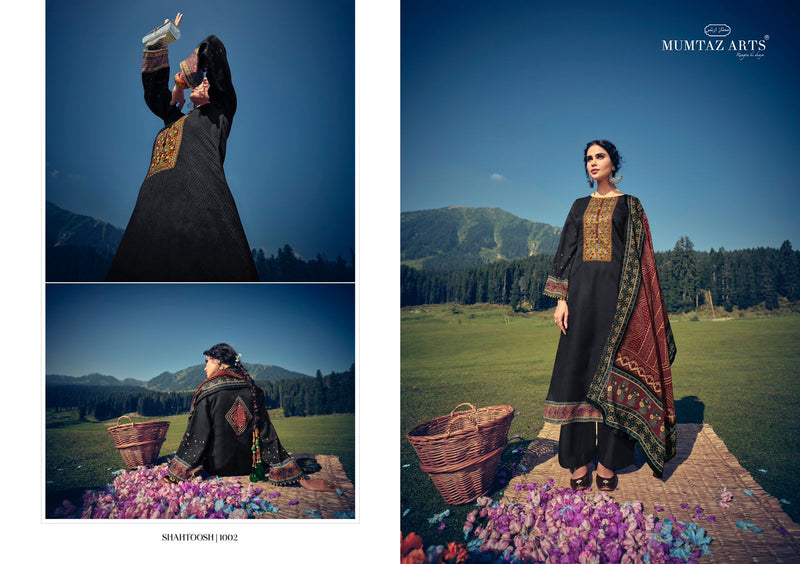 Mumtaz Arts Shahtoosh Lawn Cotton  Party Wear Salwar Suits With Beautiful Embroidery & Digital Prints