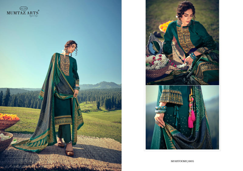 Mumtaz Arts Shahtoosh Lawn Cotton  Party Wear Salwar Suits With Beautiful Embroidery & Digital Prints