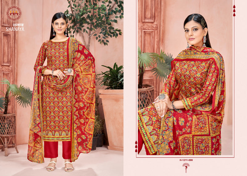 Harshit Fashion Hub Shanaya Pure Jam Cotton Fancy Printed Designer Salwar Suit