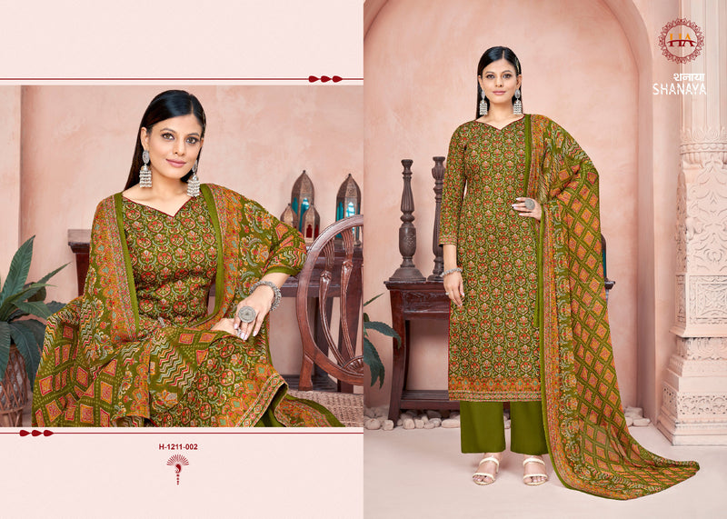 Harshit Fashion Hub Shanaya Pure Jam Cotton Fancy Printed Designer Salwar Suit