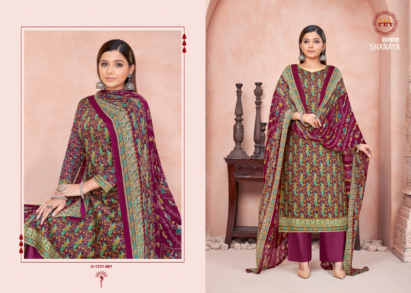 Harshit Fashion Hub Shanaya Pure Jam Cotton Fancy Printed Designer Salwar Suit