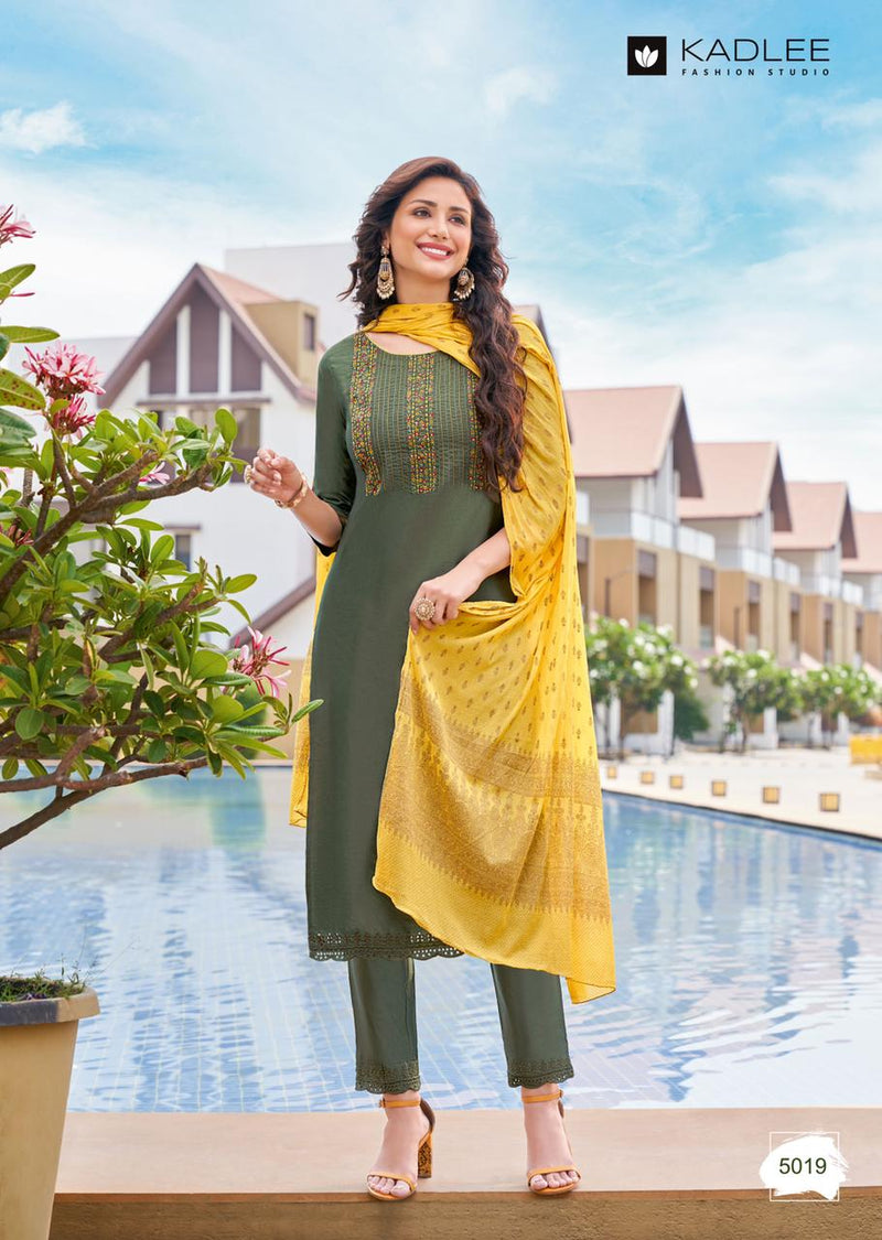 Kadlee Fashion Shanaya Vol 4 Viscose With Heavy Embroidery Work Stylish Designer Fancy Kurti