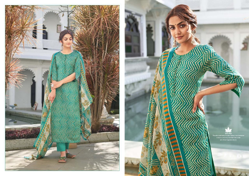 Sargam Prints Shazia Jam Cotton Festive Wear Salwar Suits