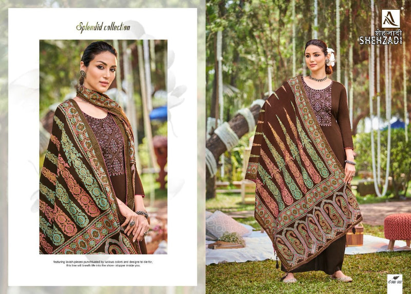 Alok Suits Shehzadi Jam Cotton Festive Wear Salwar Suits With Beautiful  Fancy Embroidery