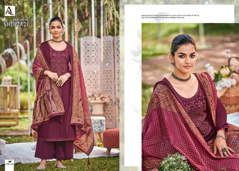 Alok Suits Shehzadi Jam Cotton Festive Wear Salwar Suits With Beautiful  Fancy Embroidery
