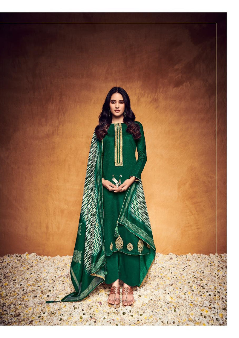 Hermitage Clothing Shezan Jam Satin Embroidery Party Wear Salwar Suits