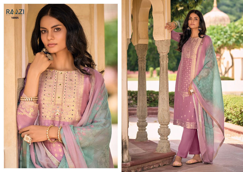 Rama Fashion Shiddat Jacquard Fancy With Embroidery Work Stylish Designer Festive Wear Salwar Kameez