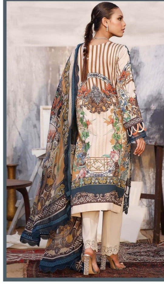 Agha Noor Shiddat Vol 2 Jam Satin Cotton Printed Pakistani Style Salwar Suits