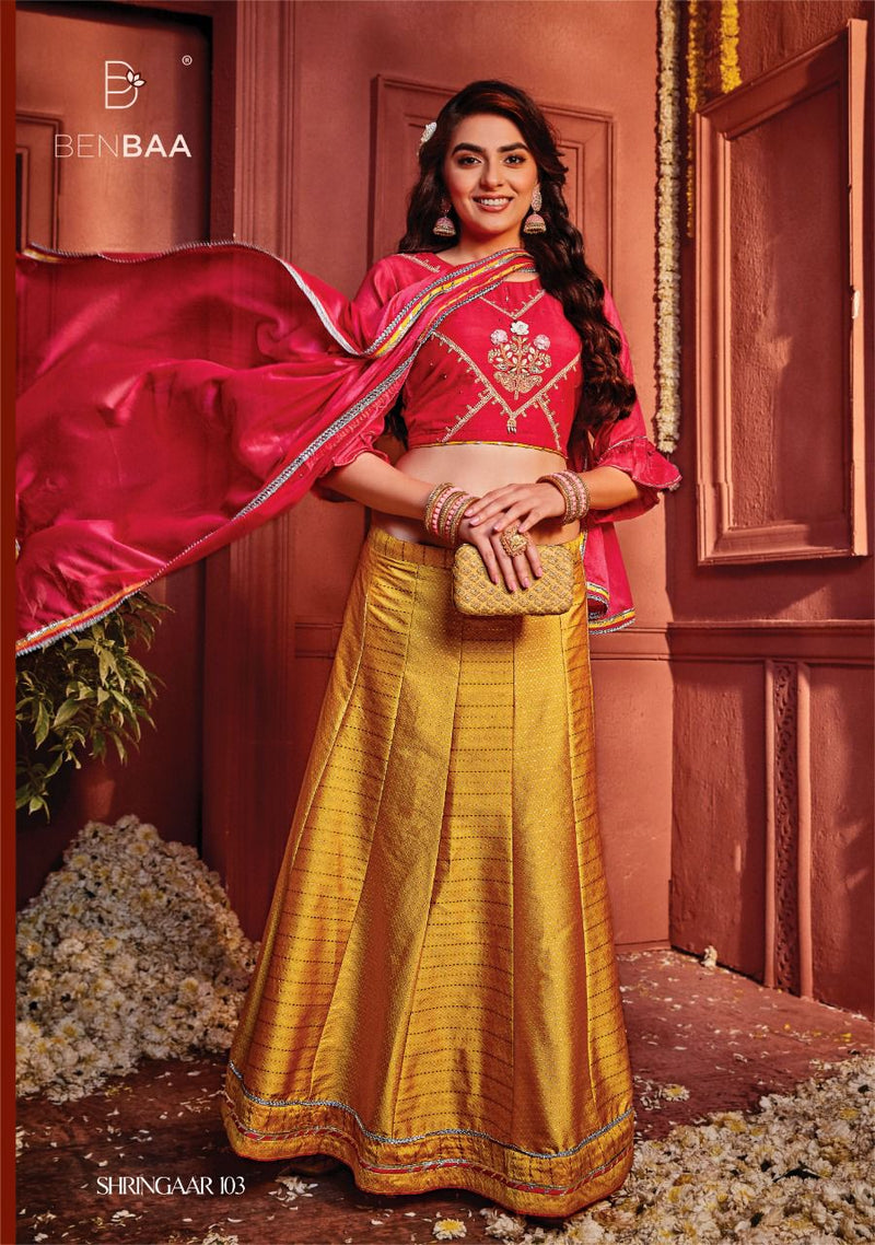 Kiana House Of Fashion Shringaar Heavy Muslin Fancy Stylish Ready Made Wedding Wear Lehenga Choli