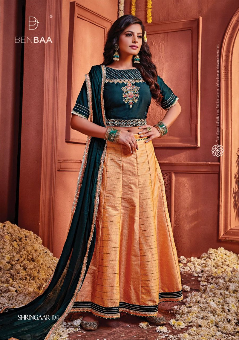 Kiana House Of Fashion Shringaar Heavy Muslin Fancy Stylish Ready Made Wedding Wear Lehenga Choli