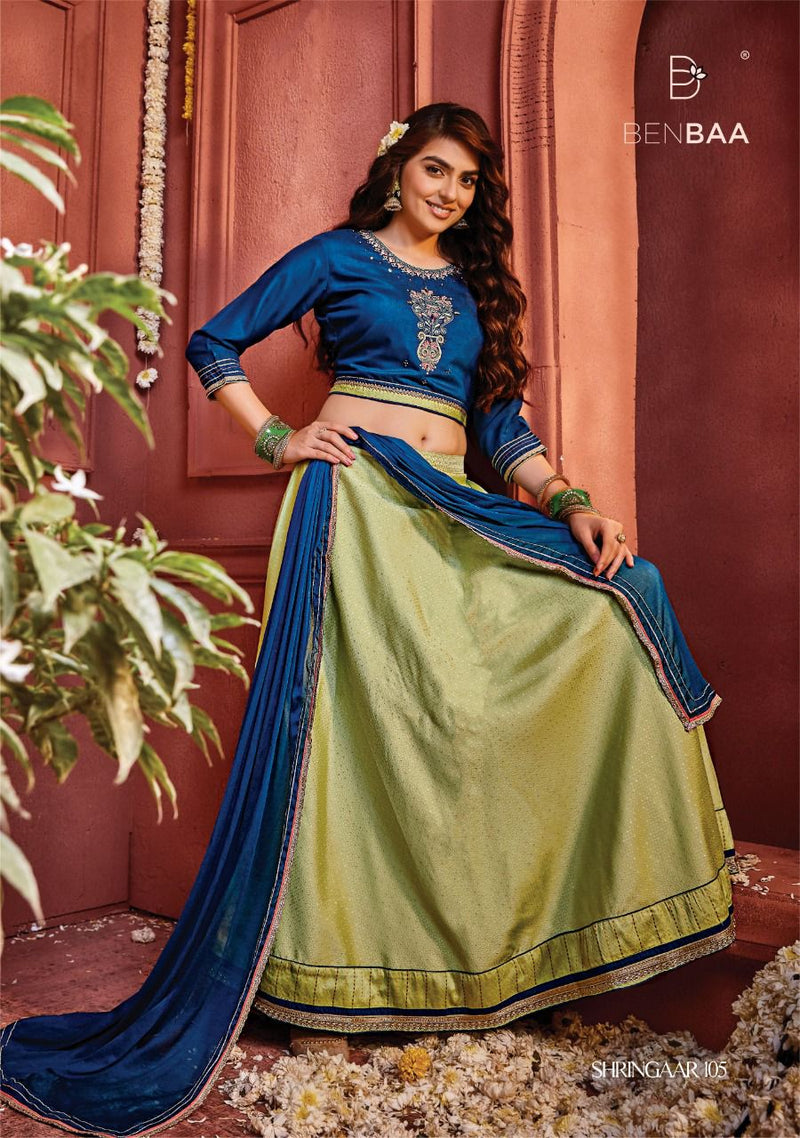 Kiana House Of Fashion Shringaar Heavy Muslin Fancy Stylish Ready Made Wedding Wear Lehenga Choli