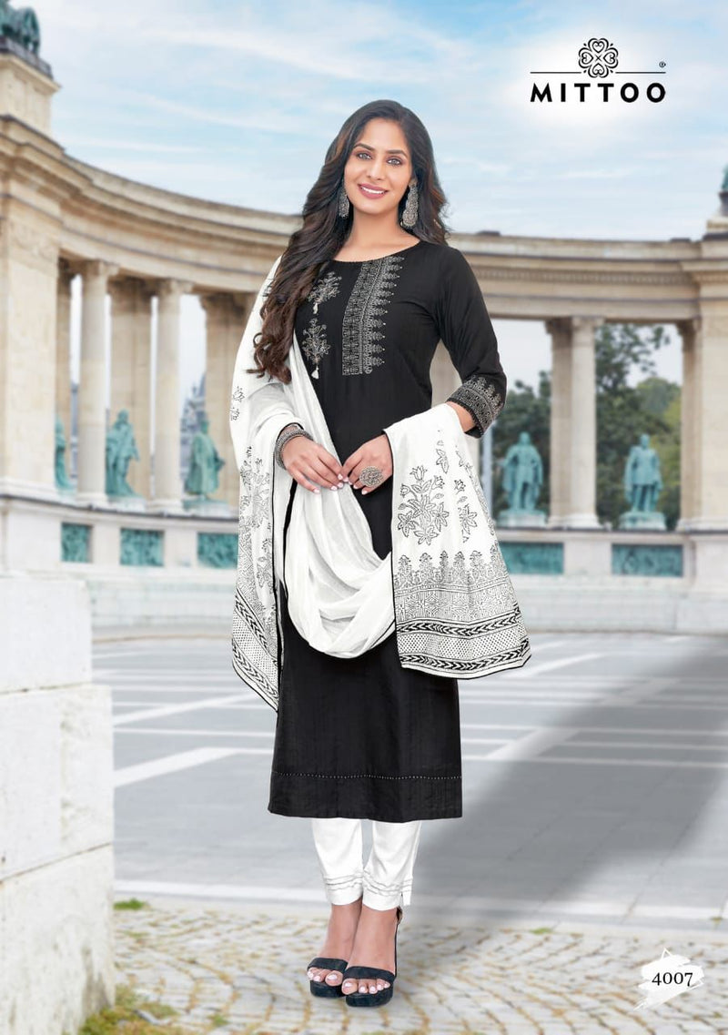 Mittoo Shringar Vol 2 Viscose Fancy Designer Party Wear Kurtis With Set Of Bottom & Dupatta