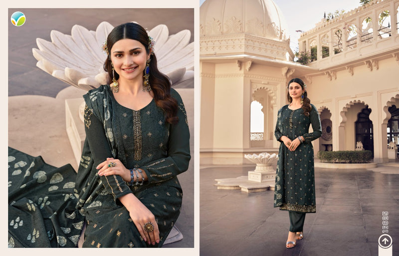Vinay Fashion Silkina Royal Crepe 36 Embroidered Party Wear Salwar Kameez