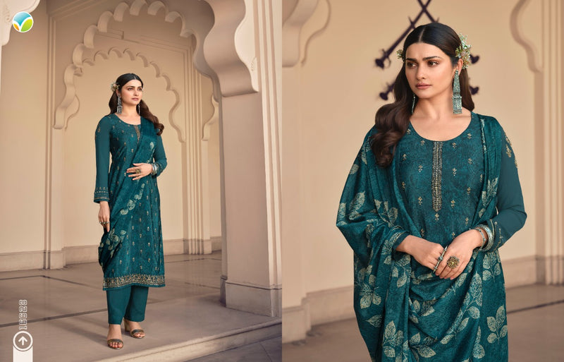 Vinay Fashion Silkina Royal Crepe 36 Embroidered Party Wear Salwar Kameez