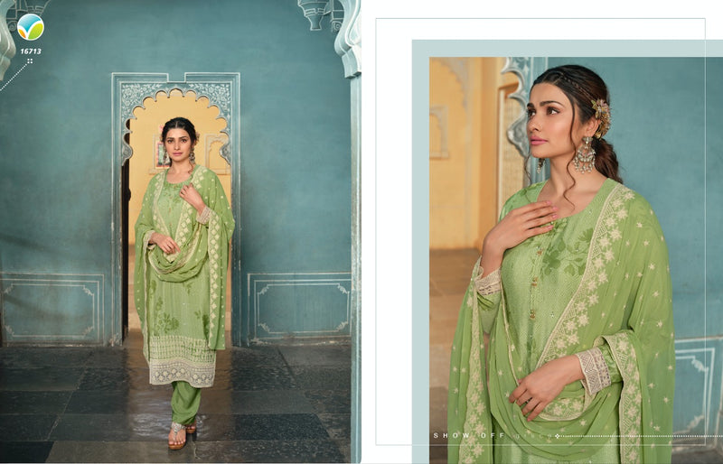 Vinay Fashion Silkina Royal Crepe 37 Crepe Fancy Party Wear Salwar Kameez