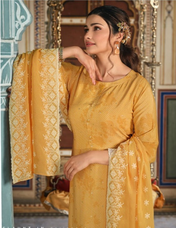 Vinay Fashion Silkina Royal Crepe 37 Crepe Fancy Party Wear Salwar Kameez