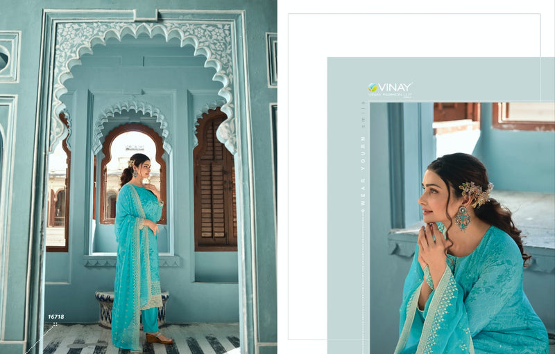 Vinay Fashion Silkina Royal Crepe 37 Crepe Fancy Party Wear Salwar Kameez