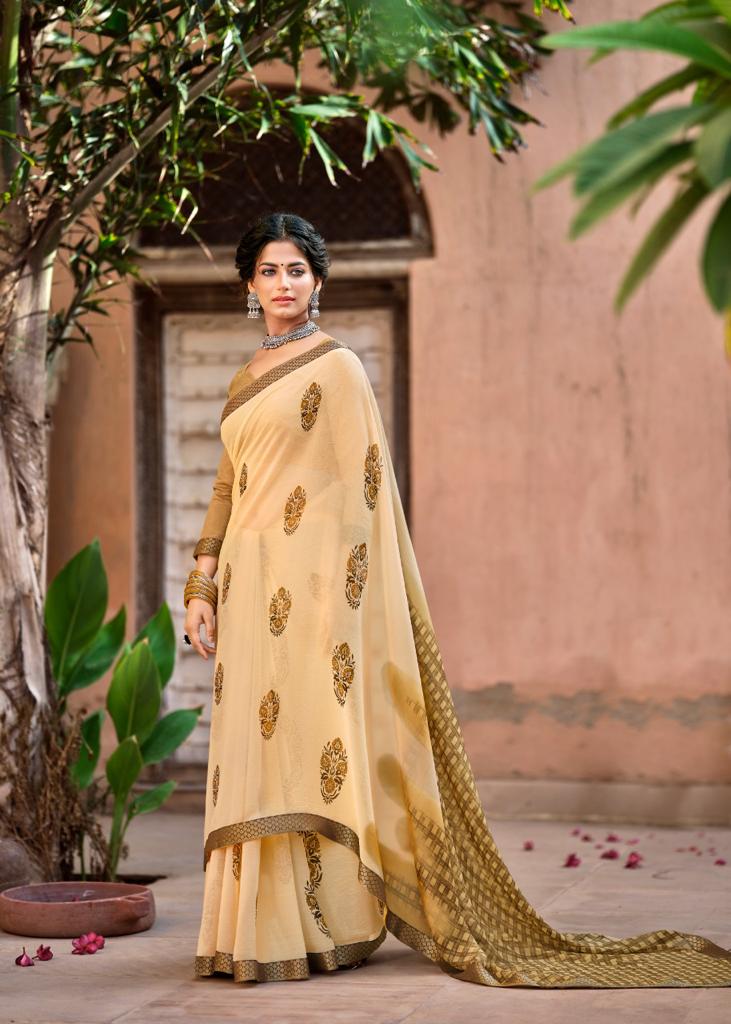 Kashvi Creation Simaya Chiffon Print Exclusive Collection Of  Party Wear Sarees