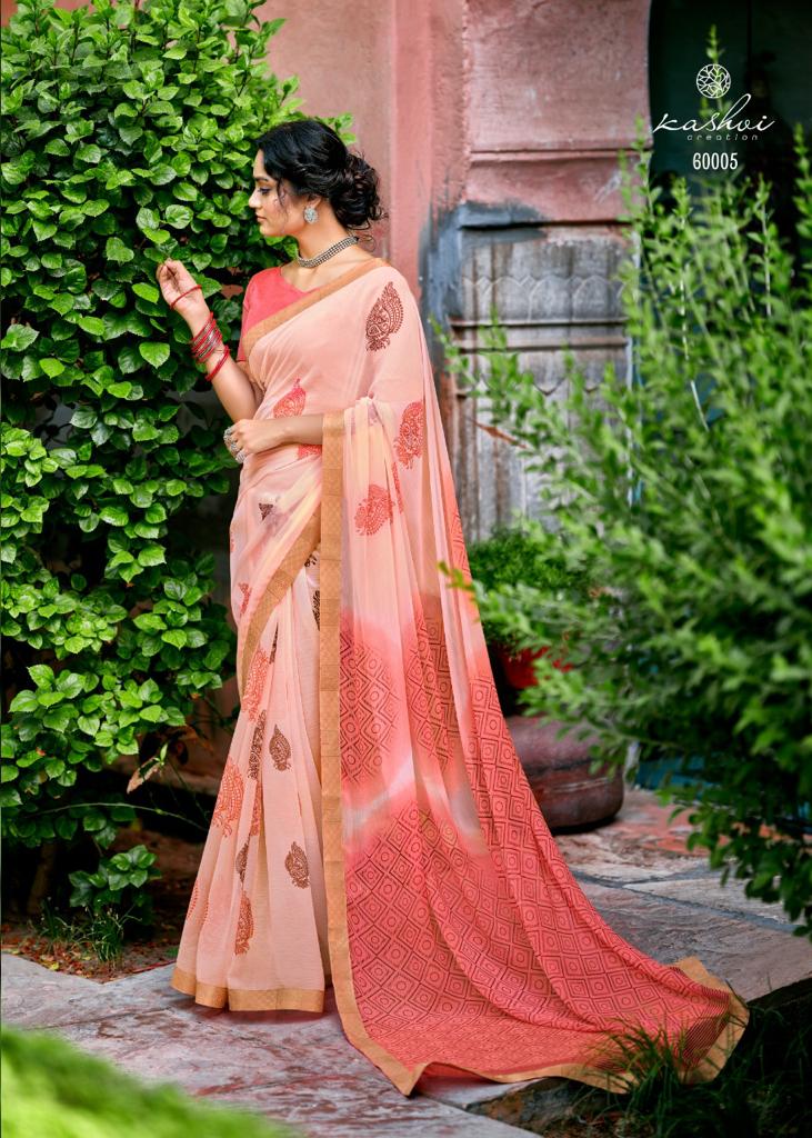 Kashvi Creation Simaya Chiffon Print Exclusive Collection Of  Party Wear Sarees