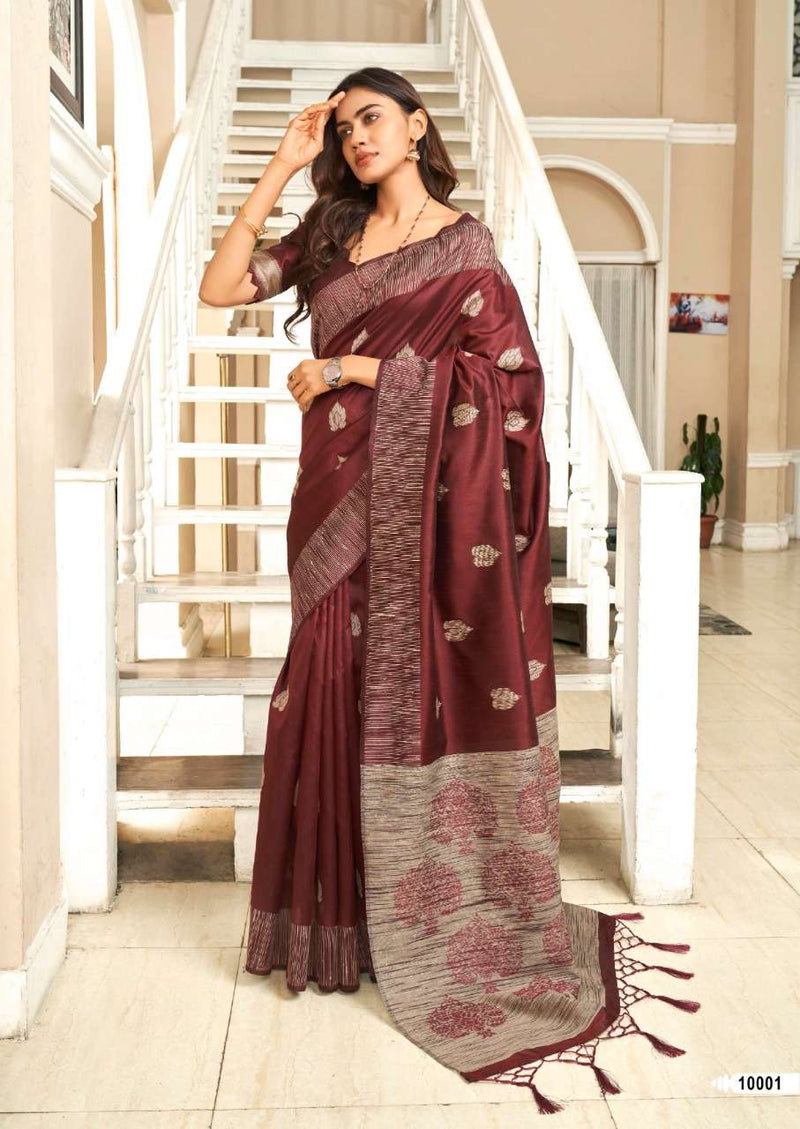 Revanta Simran Bhagalpuri Silk Festive Wear Traditional  Sarees
