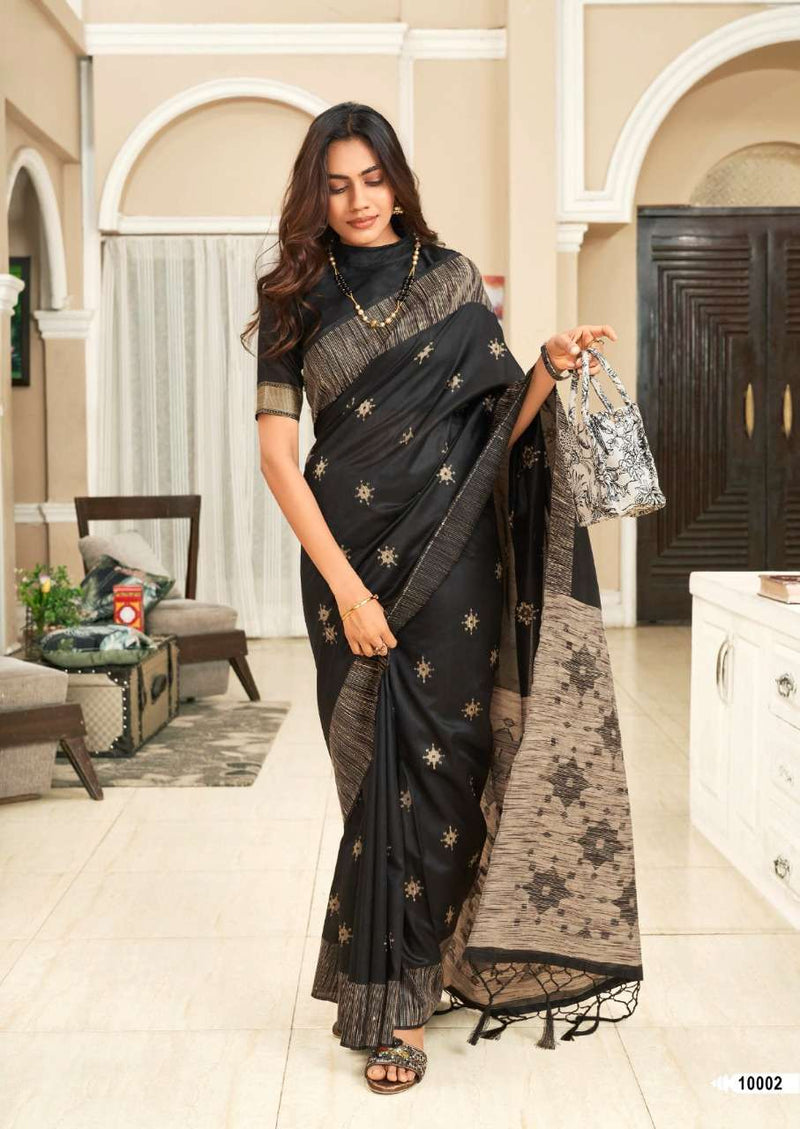 Revanta Simran Bhagalpuri Silk Festive Wear Traditional  Sarees
