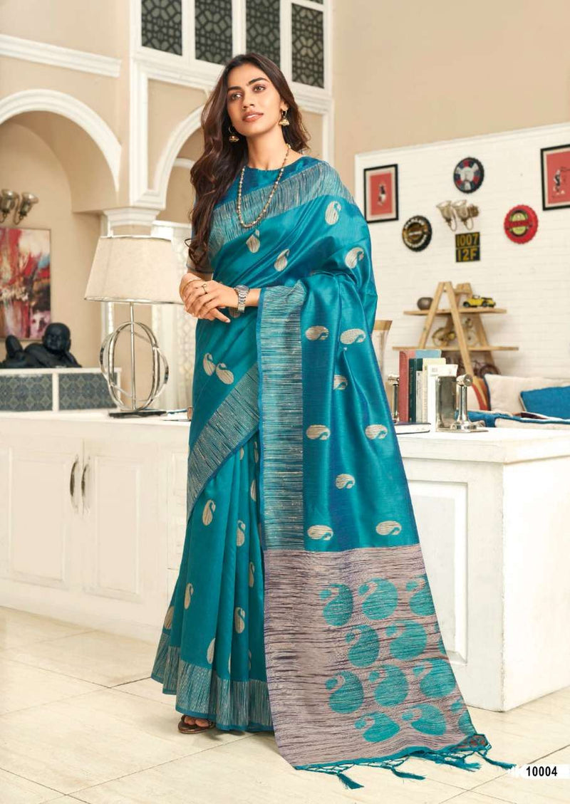Revanta Simran Bhagalpuri Silk Festive Wear Traditional  Sarees